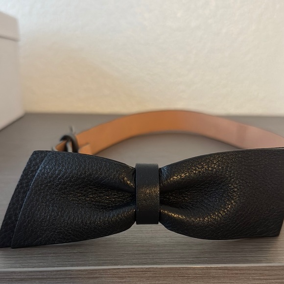 Carolina Herrera Black and Tan Belt main image 4